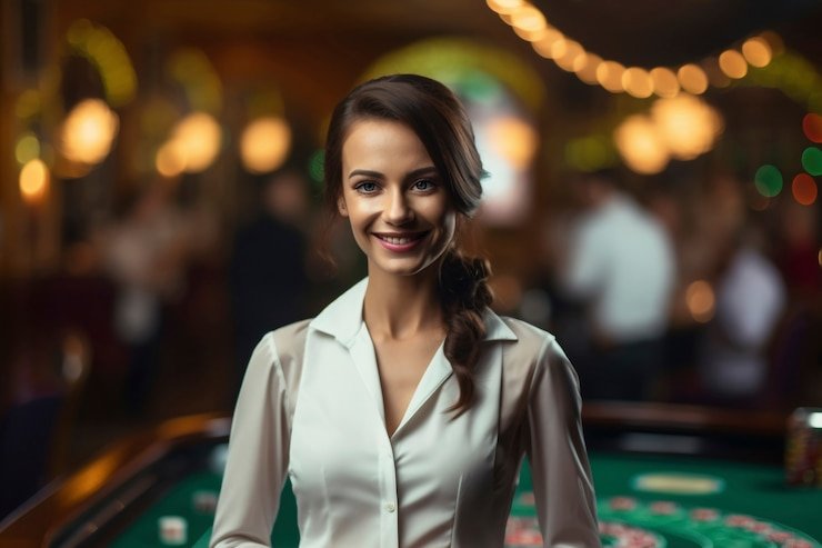 Tampilan dashboard meja live dealer dengan berbagai permainan kasino